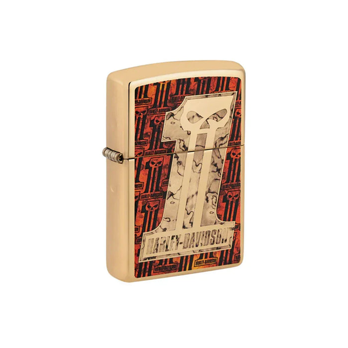 Zippo Lighter - Harley-Davidson® Skull #1