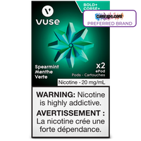 Vuse - Dosettes de remplacement Spearmint Bold+ ePod [Disponibles Voir description]