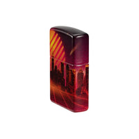 Zippo Lighter - Cyber City Design