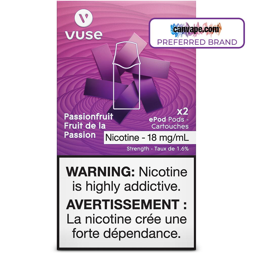 [Dernier appel] Vuse - Capsules de remplacement pour ePod Passion Fruit