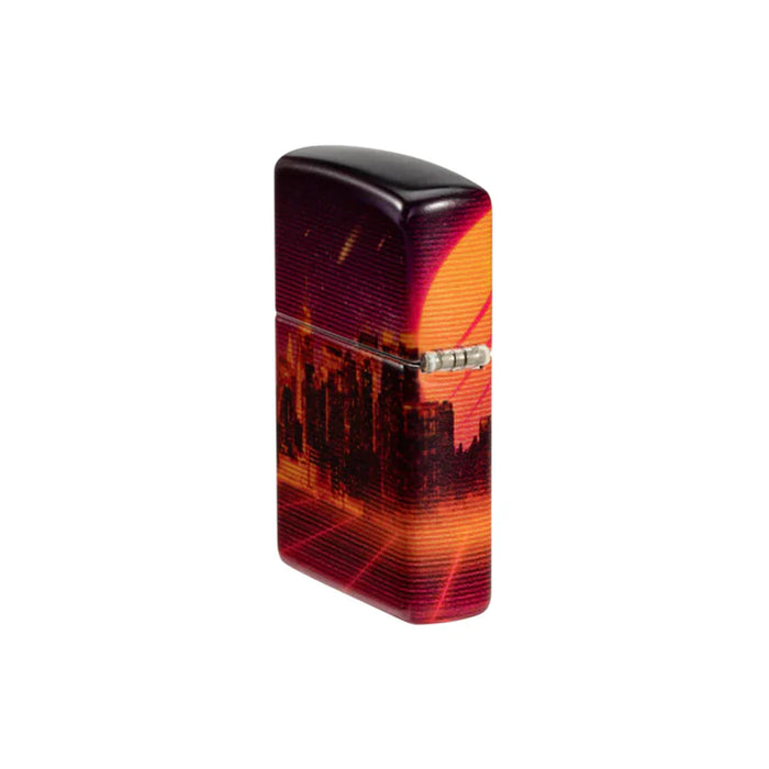 Zippo Lighter - Cyber City Design