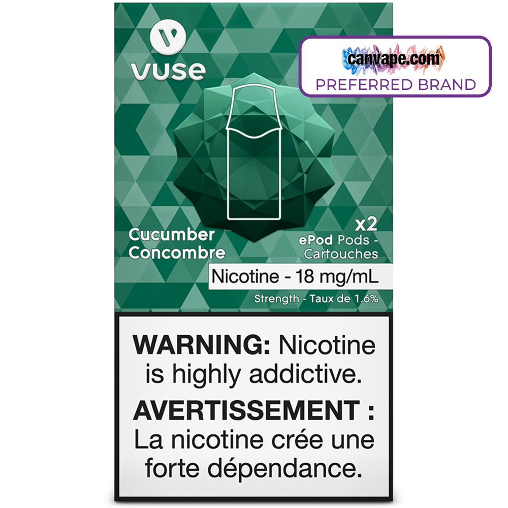 [Dernier appel] Vuse - Capsules de remplacement pour ePod Cucumber