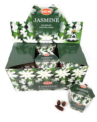 HEM Backflow Cones - Jasmine Backflow Incense 40 Cones