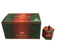 HEM Backflow Cones - Citronella Backflow Incense 40 Cones