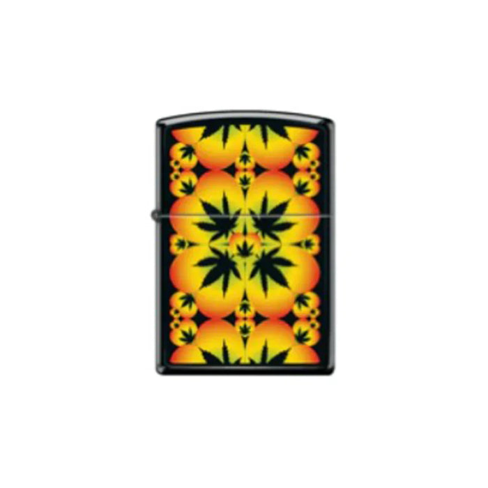Zippo Lighter - Cannabis Pattern Mystic