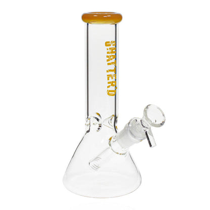 Bong à gobelet basique Shatter'd Glassworks de 8 pouces