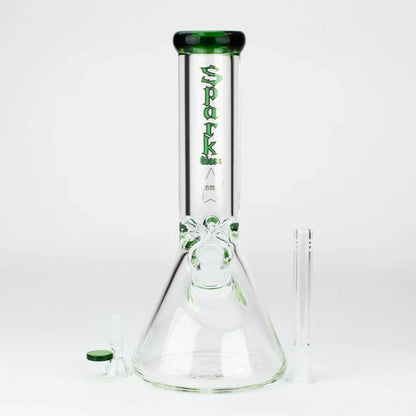 12" SPARK 9mm glass beaker water bong