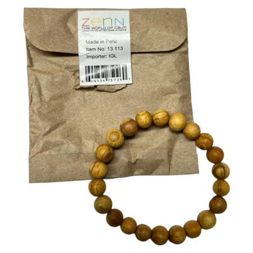 ZenN - 8mm Palo Santo Round Bracelet