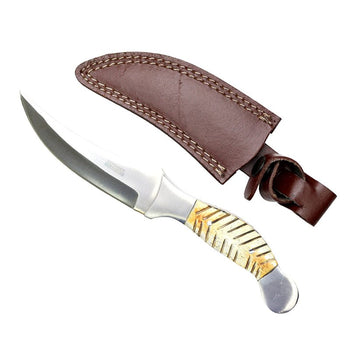 Defender-Xtreme - 9.5″ Full Tang Bone Grip Skinner Knife