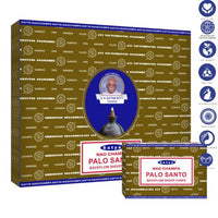 Satya Backflow Cones - Palo Santo Backflow Dhoop Incense 10 Cones