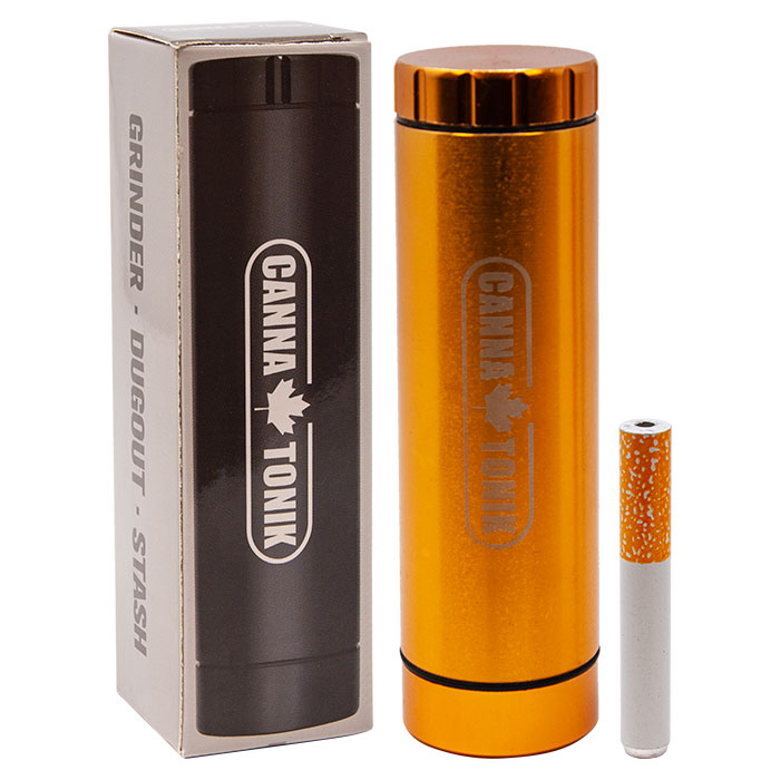 Cannatonik 3 In 1 Grinder Dugout Stash