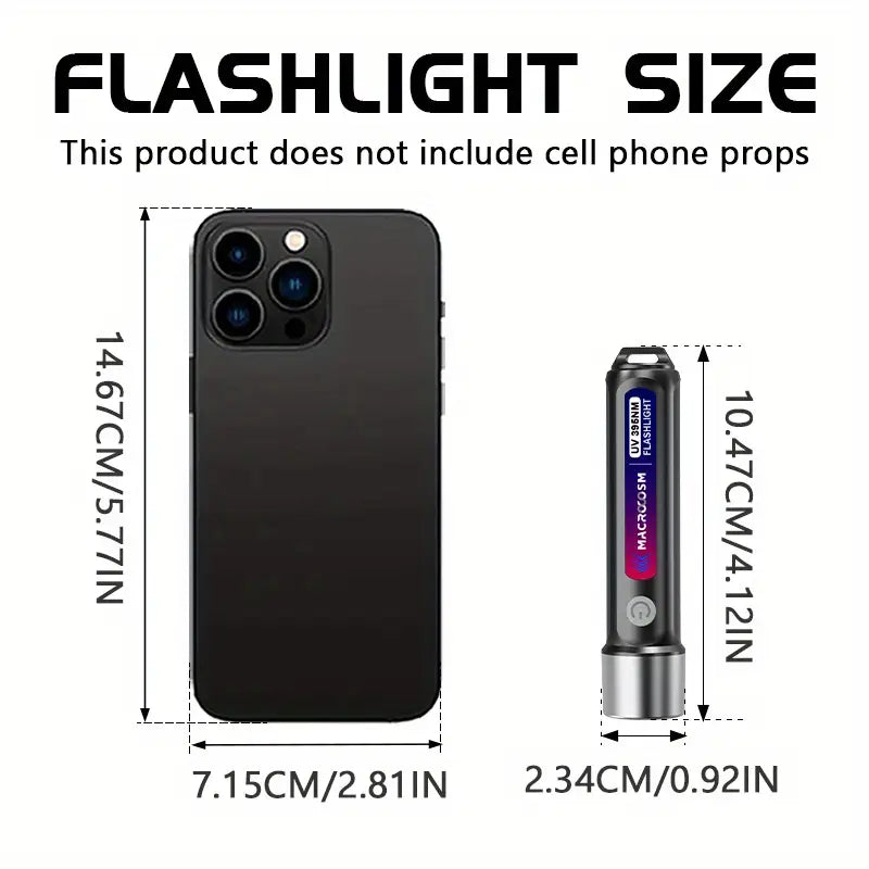 Rechargeable USB Powered LED Black Light