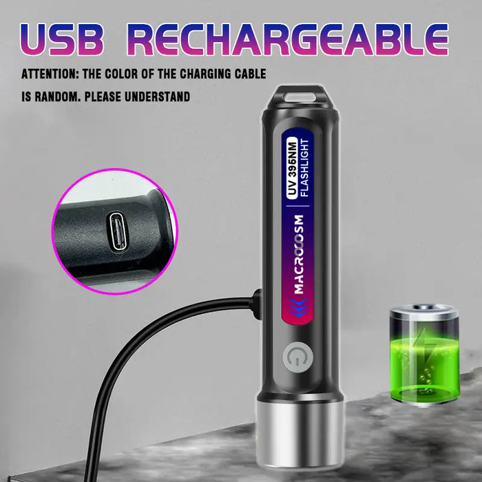 Rechargeable USB Powered LED Black Light