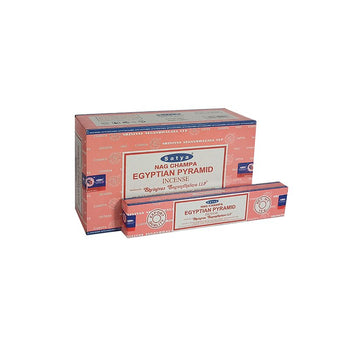 Satya Nag Champa - Egyptian Pyramid Incense Sticks 15g