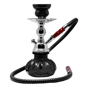 Black Pumpkin 10" Stainless Steel Hookah