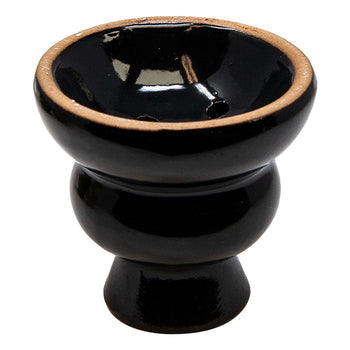 Black Ceramic Hookah Bowl