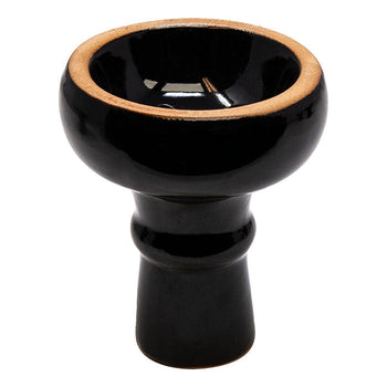 Black Ceramic Hookah Bowl