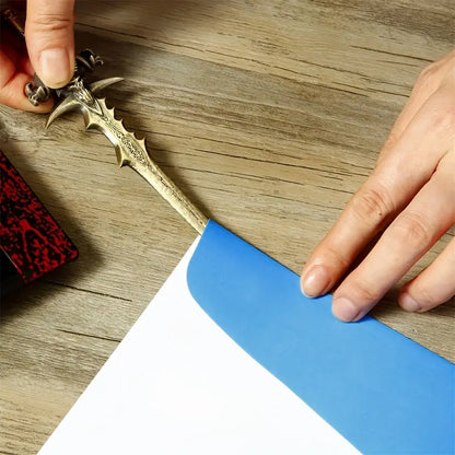 Goat Sword Design Metal Letter Opener