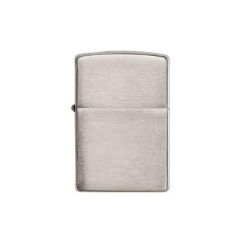 Zippo Lighter - Regular Brush Fin Chrome