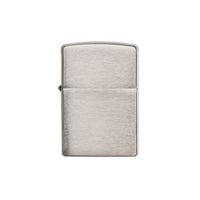 Zippo Lighter - Regular Brush Fin Chrome