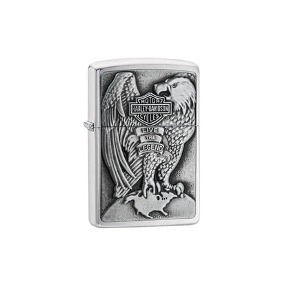 Zippo Lighter - Harley Davidson Made USA Eagle