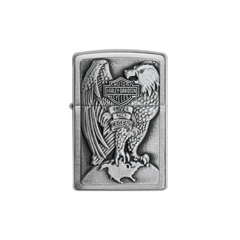 Zippo Lighter - Harley Davidson Made USA Eagle