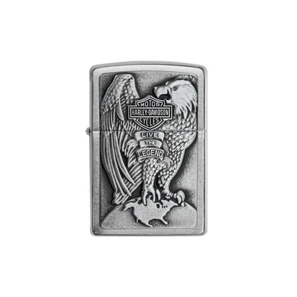 Zippo Lighter - Harley Davidson Made USA Eagle