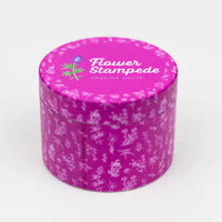 Flower Stampede 4-Layer Pink Grinder