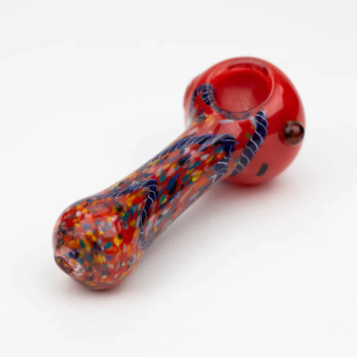 Pipe à main en verre souple de 4,5"