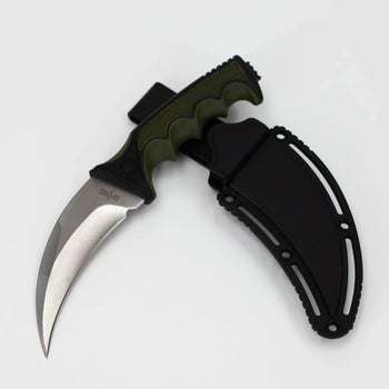 S-TEC - 9" Karambit Hunting Knife w/ Sheath