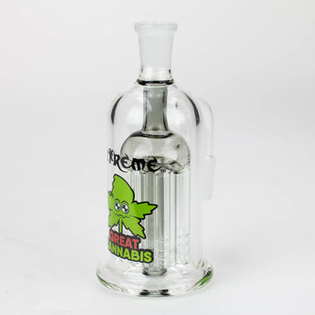 Xtreme 5" Glass Bong Tree arms diffuser Ashcatcher