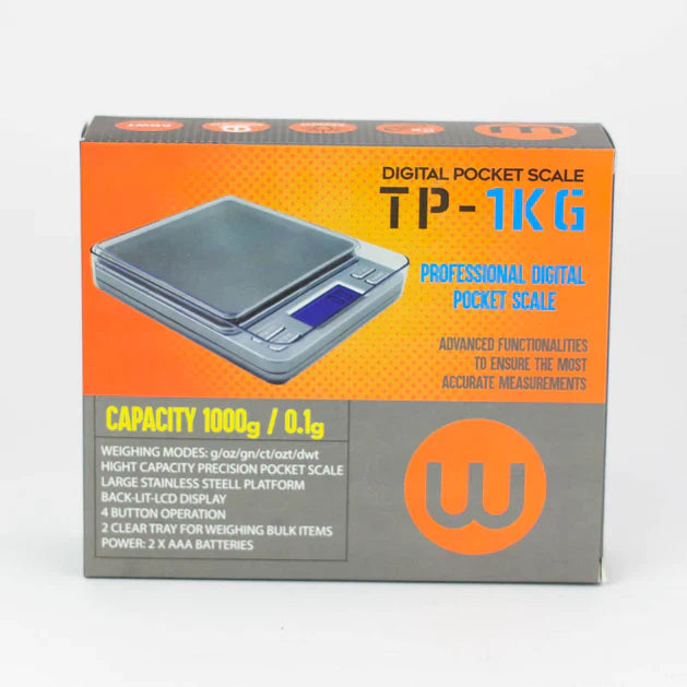 Weigh Gram TP-1KG Digital Pocket Scale