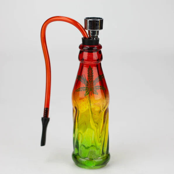 Pipe à eau mini en verre Rasta 5"