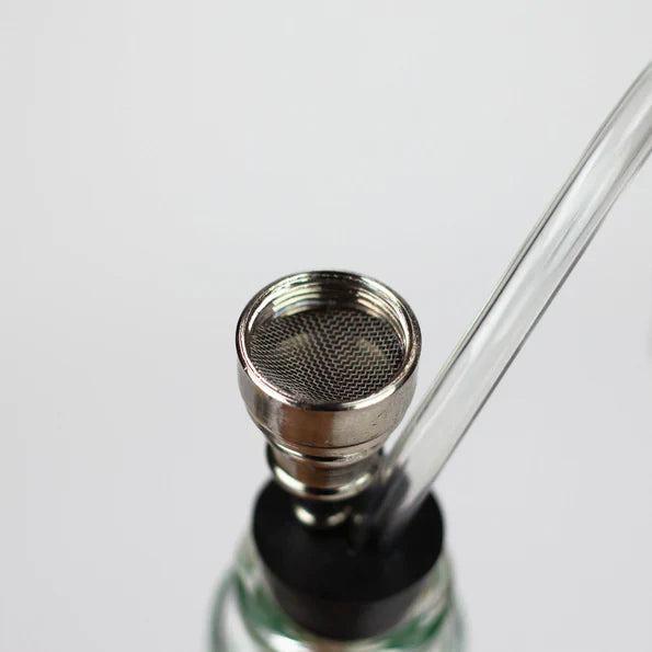 Mini pipe à eau en verre de 4"