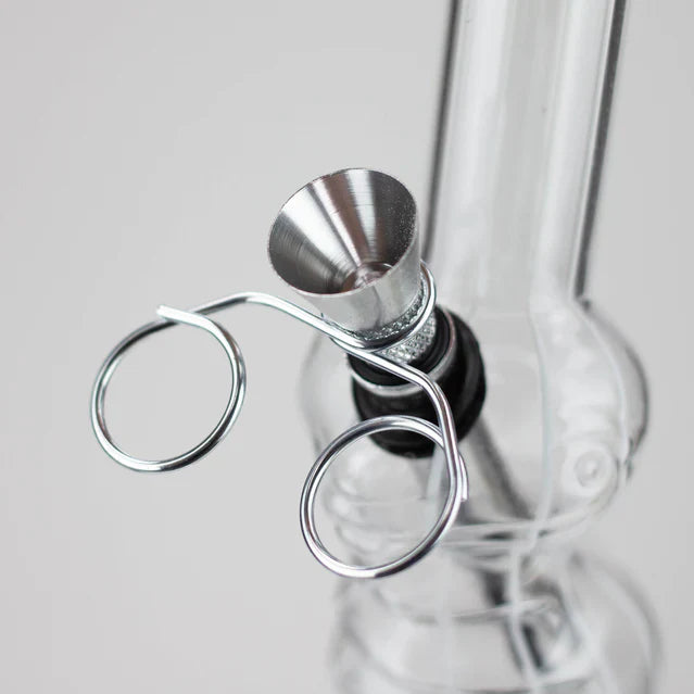 8" Stripe acrylic water pipe assorted