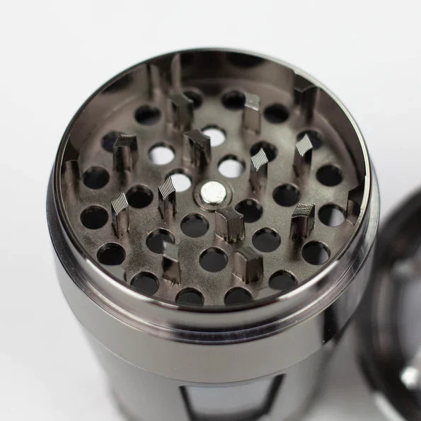 CNC Crank 4 parts herb grinder with handle