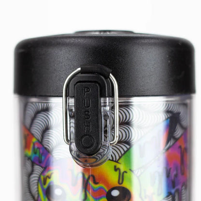 Waterproof LED jar with grinder