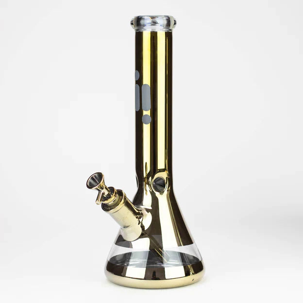 13.5" Infyniti 7mm metallic classic beaker bong