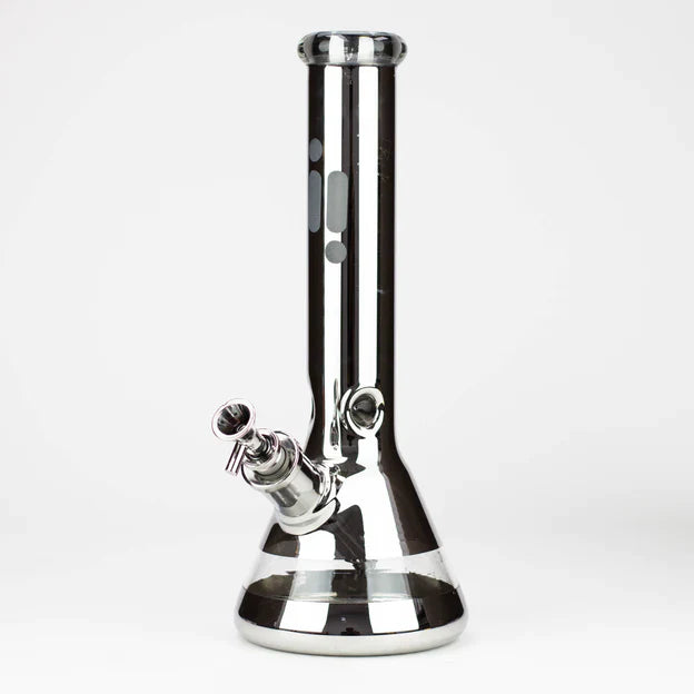 13.5" Infyniti 7mm metallic classic beaker bong