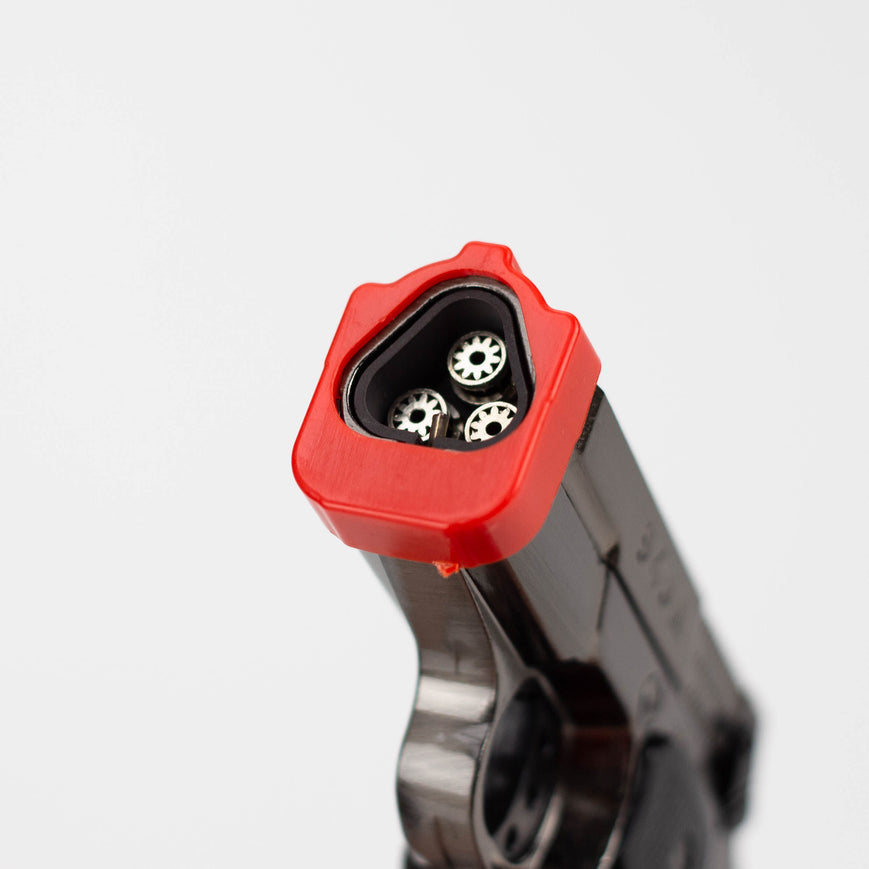 CLICKIT Pistol Triple Torch Lighter