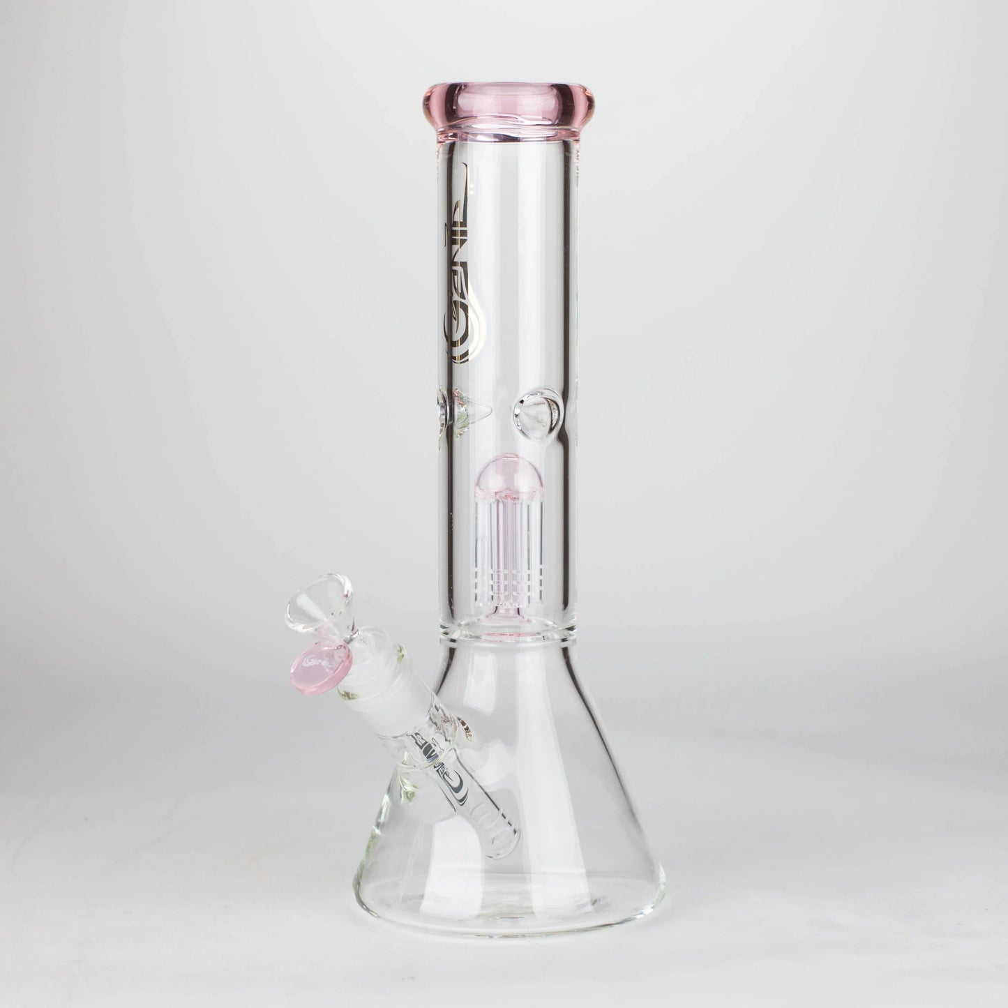 12" Genie Tree Arms Colour Glass Bong