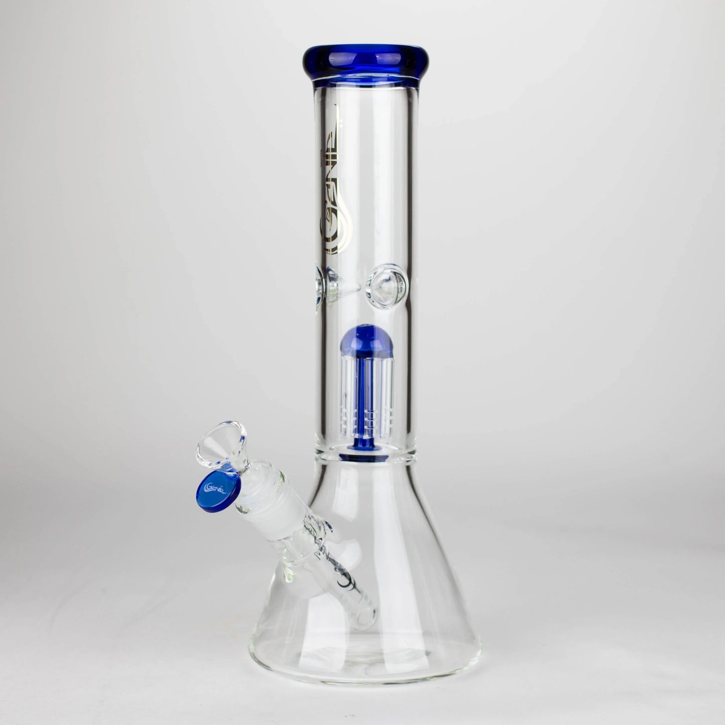 12" Genie Tree Arms Colour Glass Bong