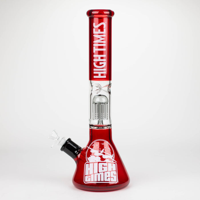 Bong à eau classique Infyniti High Times 16" 7 mm avec percolateur à bras d'arbre