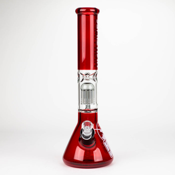 Infyniti High Times 16" 7mm Classic Beaker Water Bong With Tree Arm Percolator