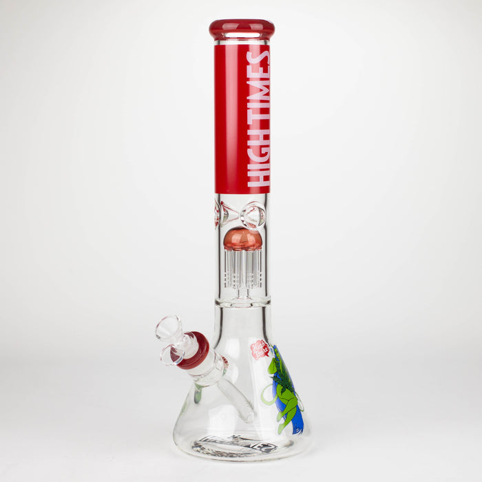 Infyniti High Times 16" 7mm Classic Beaker Water Bong With Tree Arm Percolator