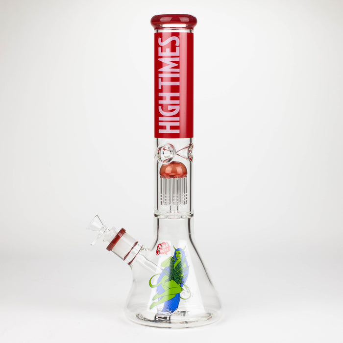 Infyniti High Times 16" 7mm Classic Beaker Water Bong With Tree Arm Percolator