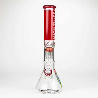 Bong à eau classique Infyniti High Times 16" 7 mm avec percolateur à bras d'arbre