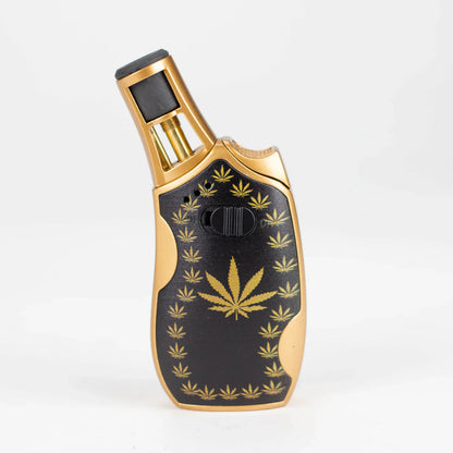 Scorch Torch – Mandala Leaf Designs Single Flame Torch Lighter