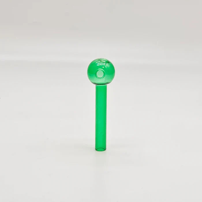 4″ Green Glass Oil Burner Pipe