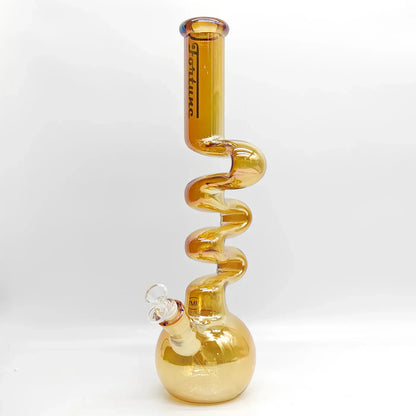 Fortune - 18" 7mm Electroplated Zig-Zag Zong